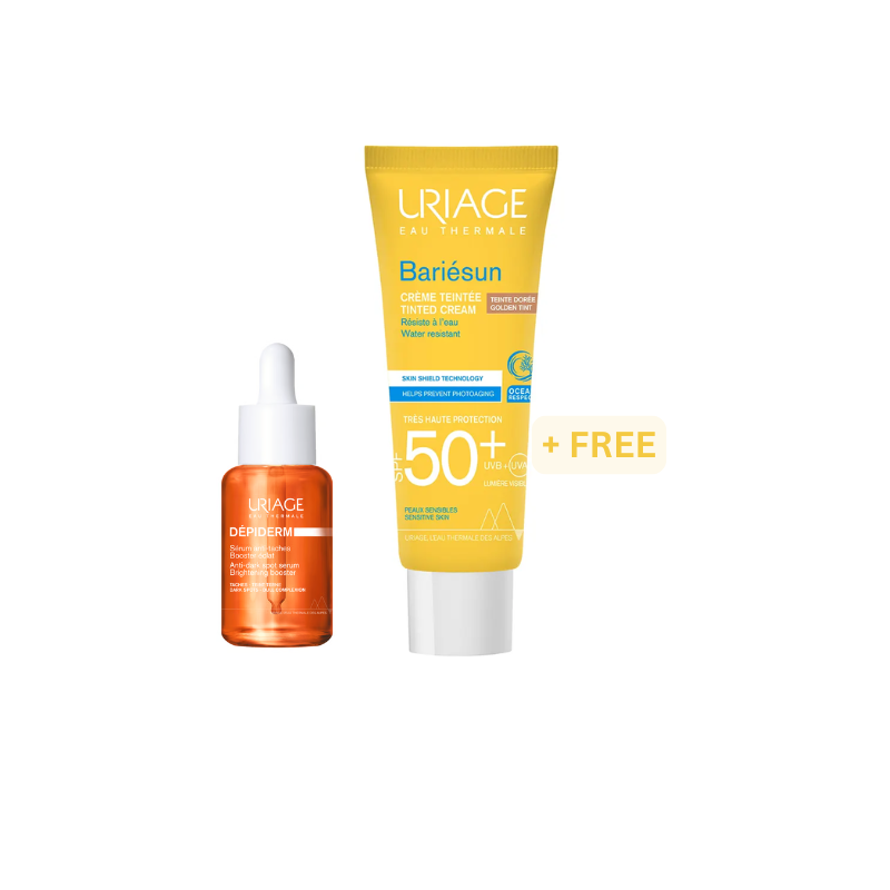 Depiderm Serum + Free Bariesun Tinted Spf50