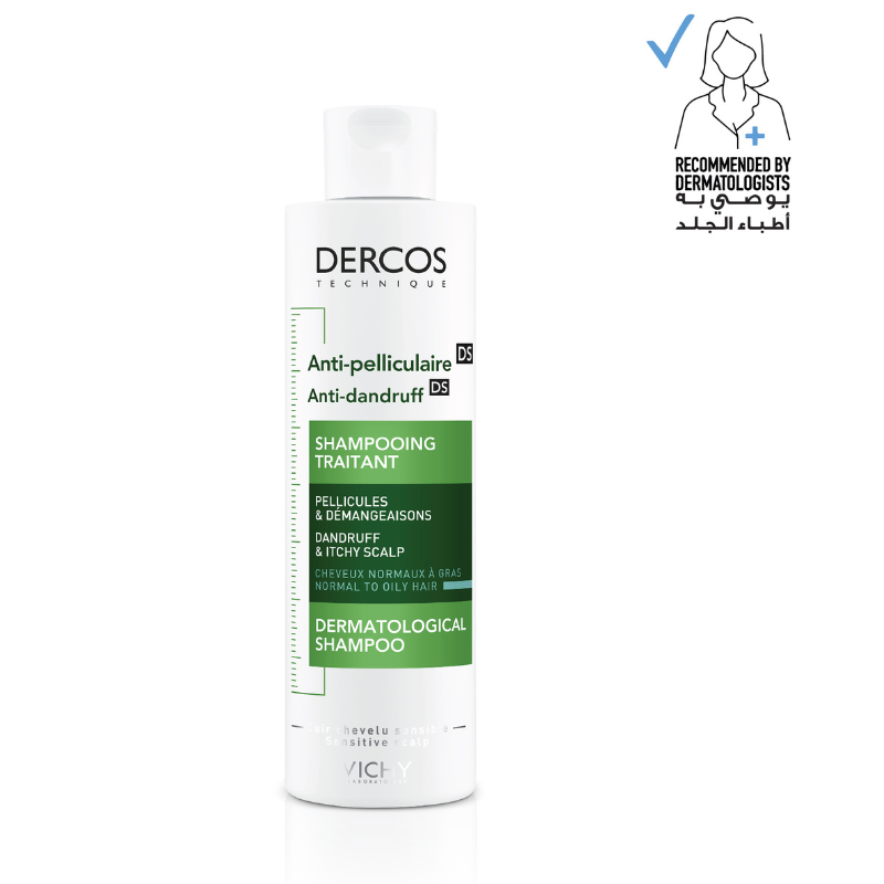 Dercos Anti Dandruff Shampoo For Normal To Oily Hair 200ml