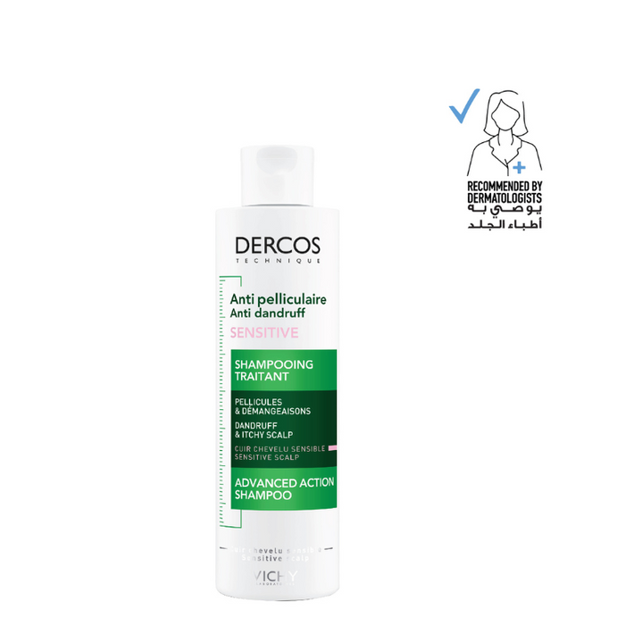 Dercos Anti Dandruff Shampoo For Sensitive Scalp 200ml