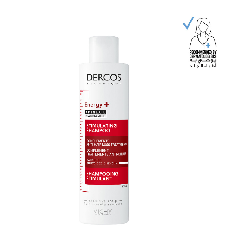 Dercos Energy + Stimulating And Anti Hair Loss Shampoo With Aminexil 200ml