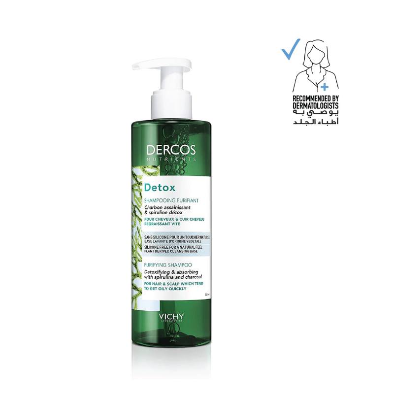 Dercos Nutrients Detox Shampoo 250ml