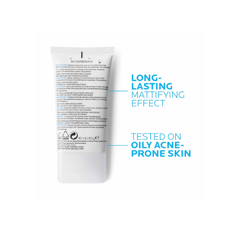 Effaclar Mat Mattifying Moisturizer For Oily Skin 40ml