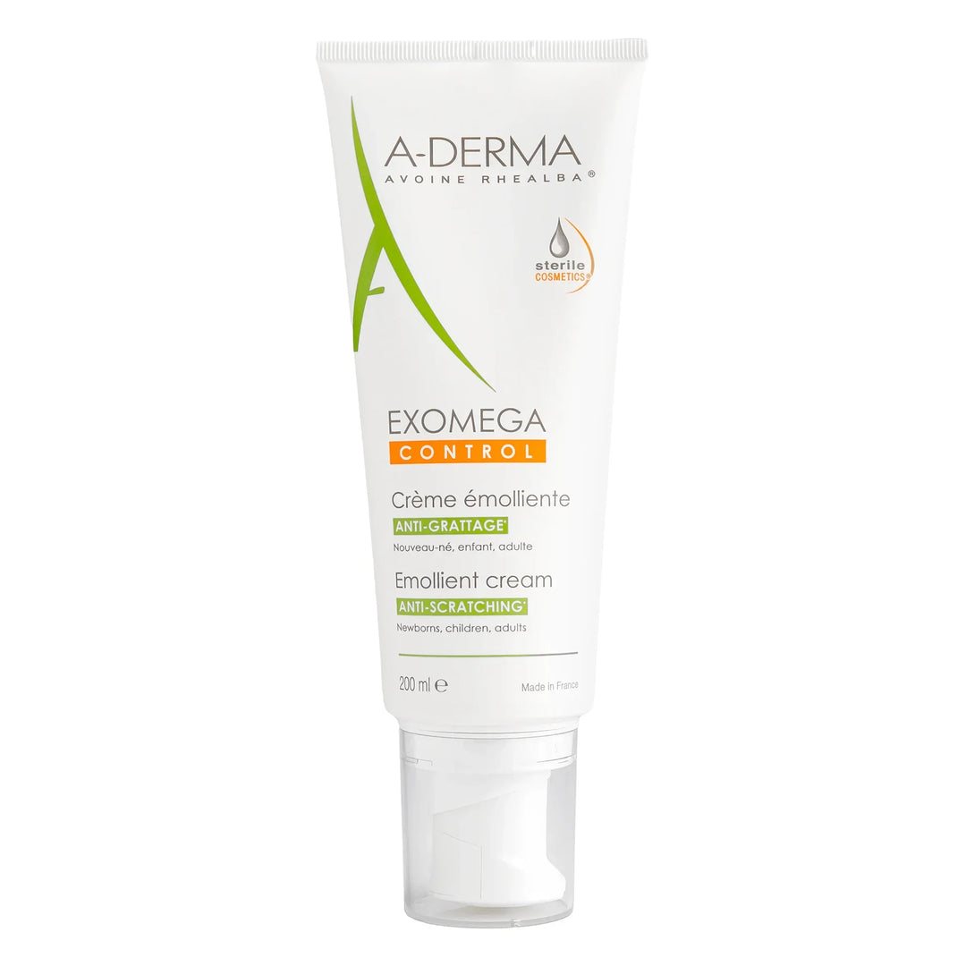 Exomega control anti itch emollient cream 200ml