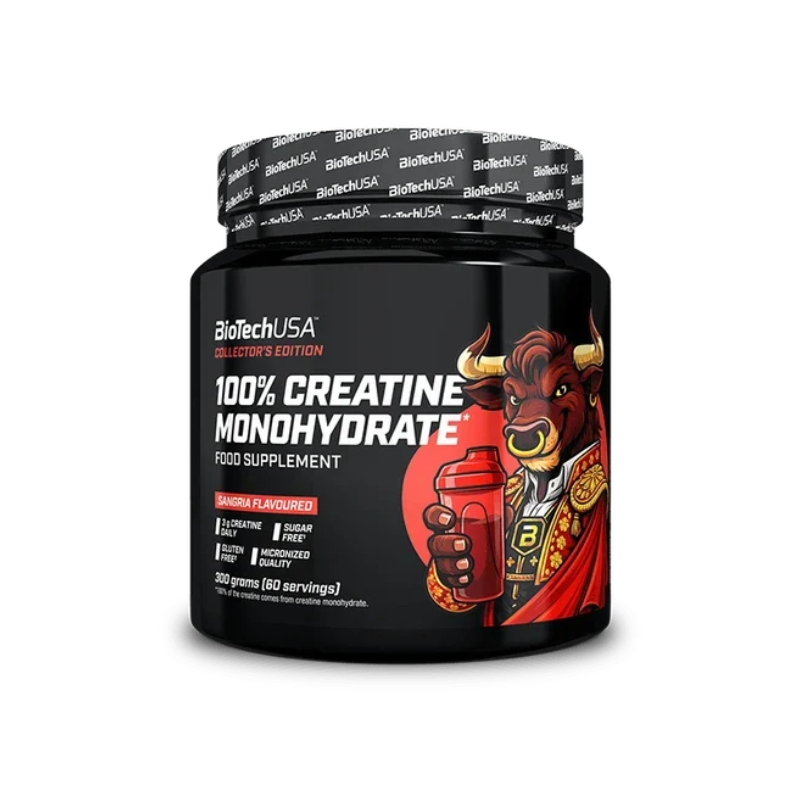 100% Creatine Monohydrate Sangria Flavoured 300g