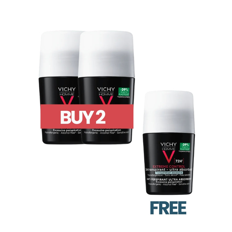 Buy 2 Get 1 Free Homme 72 Hour Deodorant Anti Perspirant Soothing Effect For Men 50ml