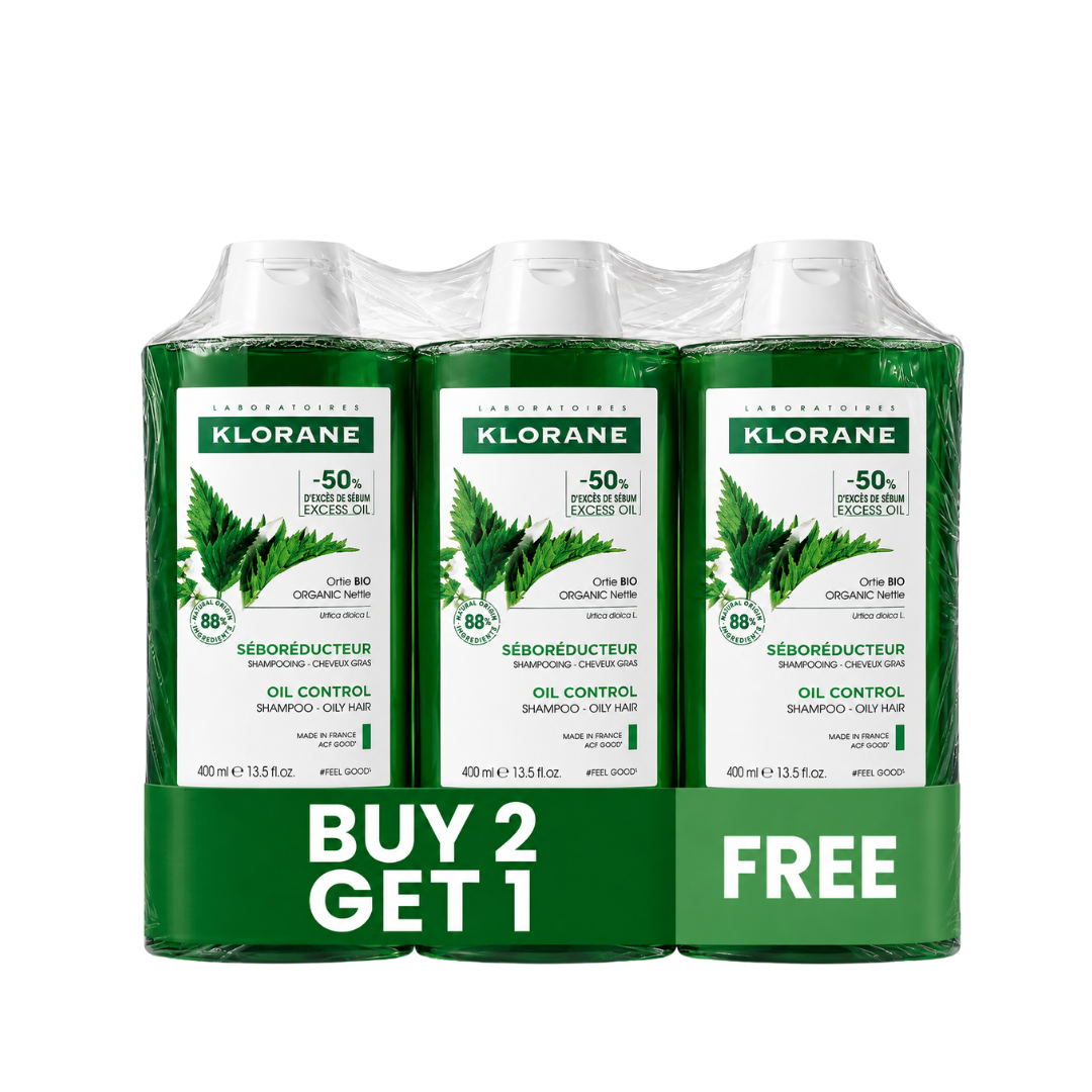 Buy2 Get1 Free Gentle Shampoo With Nettle 400ml