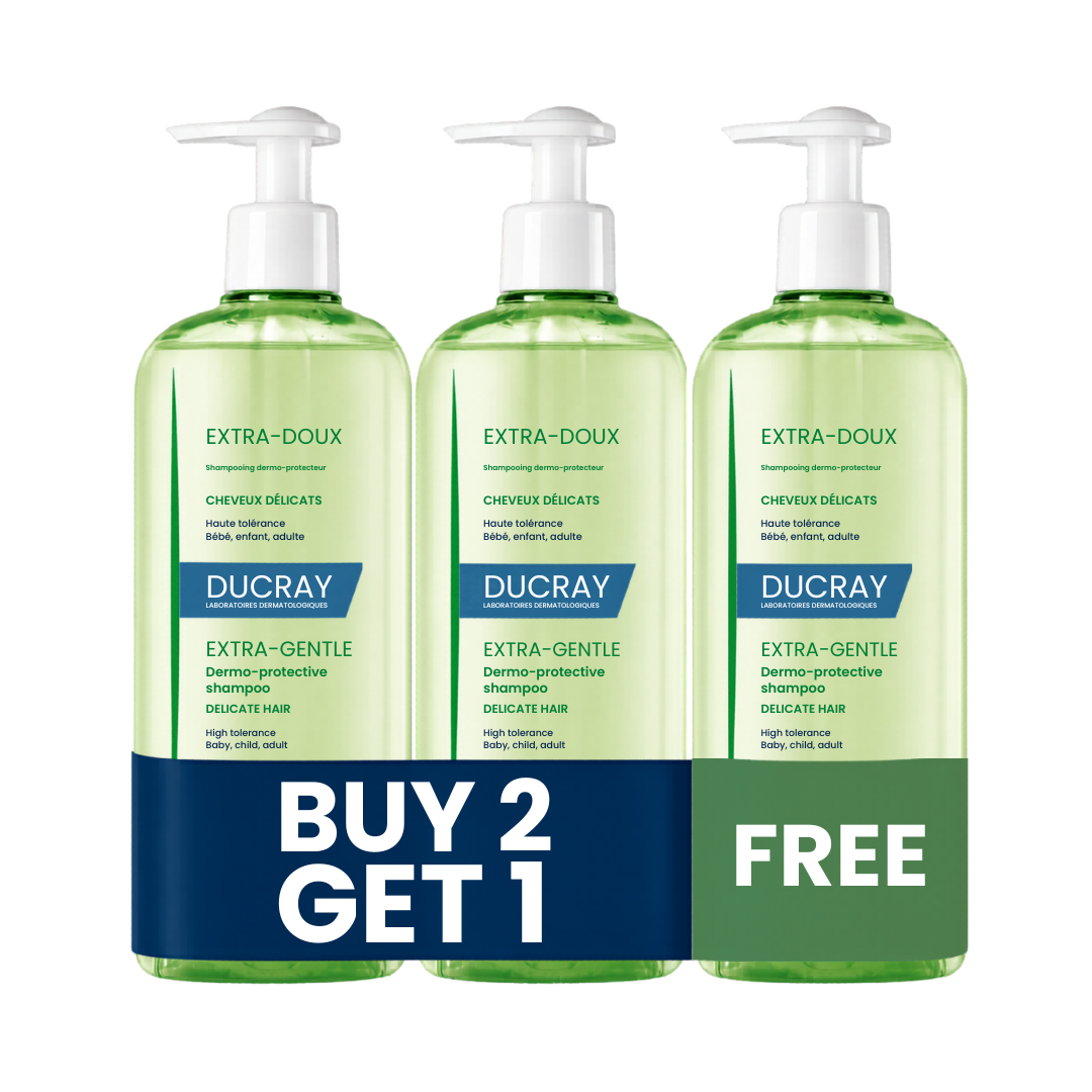 Buy 2 Get 1 Extra Gentle Dermo Protective Shampoo 400ml