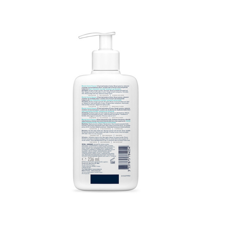Acne Cleanser 8oz En/Fr