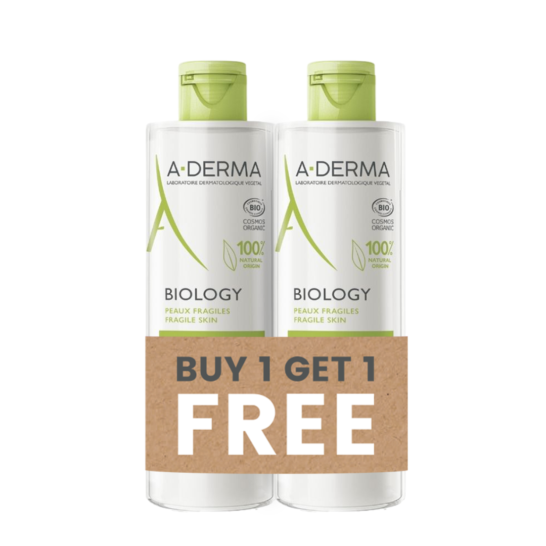 Aderma Biology Micellar Water 400ml Buy1 Get 1 Free