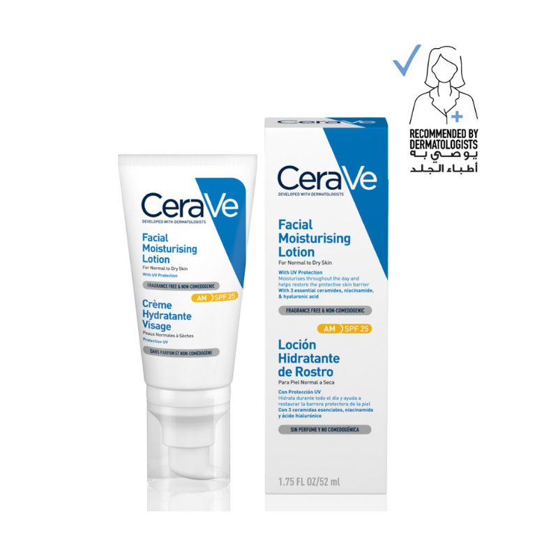 Am Facial Moisturizing Lotion Spf25 With Hyaluronic Acid 52ml