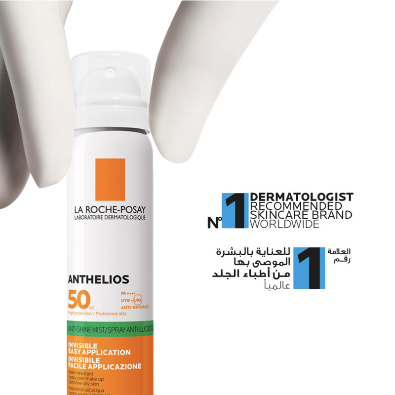 Anthelios Invisible Sunscreen Face Mist Spf50 For All Skin Types 75ml