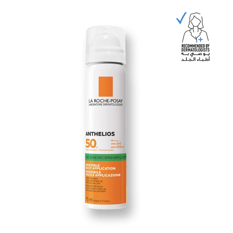 Anthelios Invisible Sunscreen Face Mist Spf50 For All Skin Types 75ml