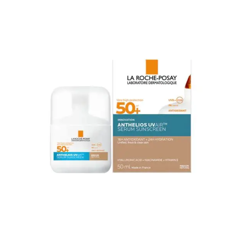 Anthelios UVair Serum Sunscreen tinted medium natural