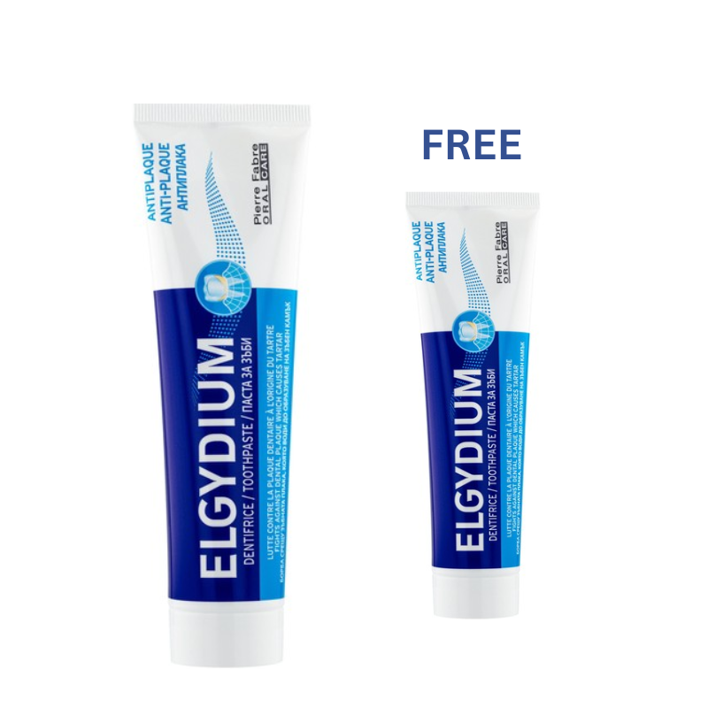 Anti-Plaque Toothpaste 100ml + 75ml FREE B1G1