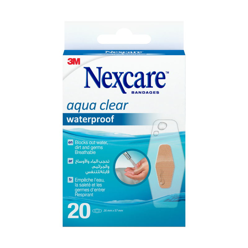 Aqua Clear Waterproof Bandages 20/Pack