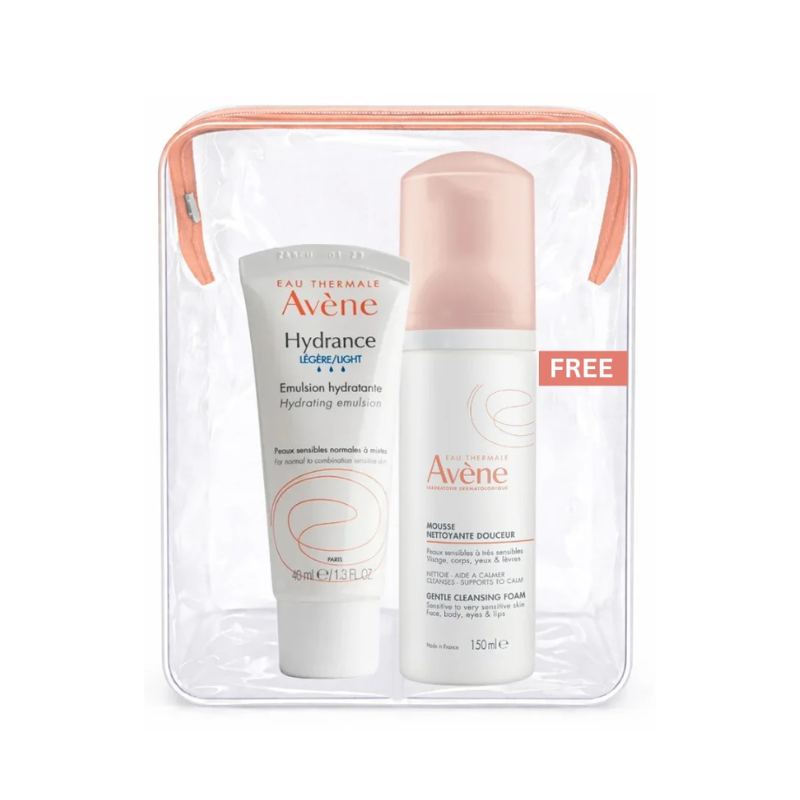 Avène Hydrance Light + FREE Cleansing Foam