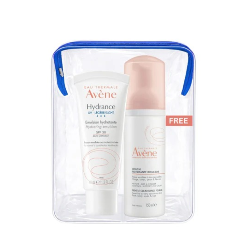 Hydrance UV Light SPF 30 Emulsion & FREE 150ml Avène Cleansing Foam