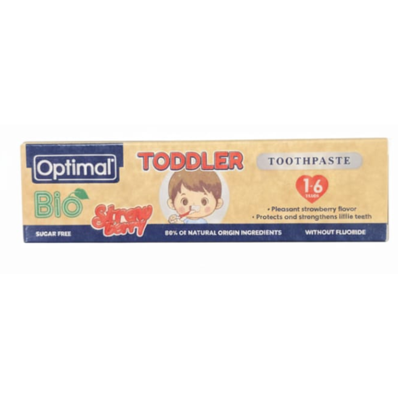 Bio Toddler Toothpaste Strawberry Flavor 1-6years