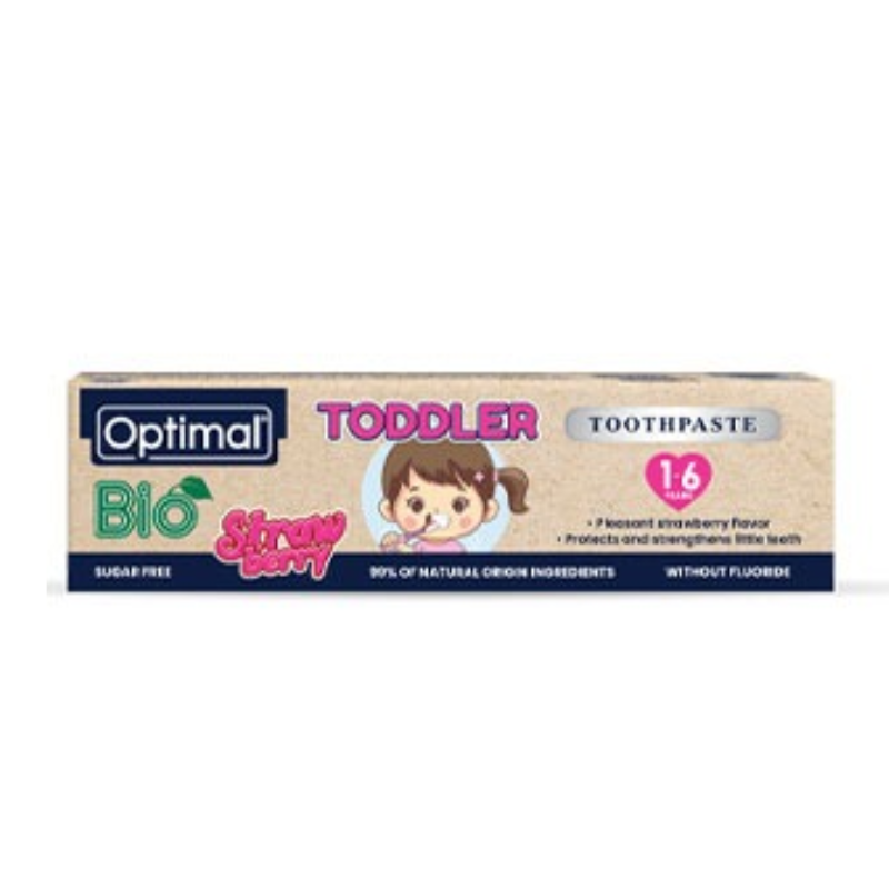 Bio Toddler Toothpaste Strawberry Flavor 1-6years