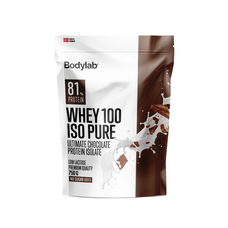 Bodylab Whey 100 ISO Pure Chocolate 750g (No Added Sugar)