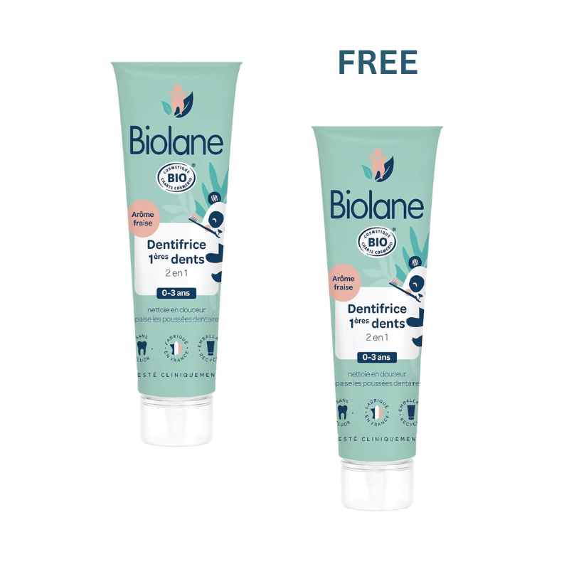 Buy 1 Get 1 Toothpaste 0-3YO