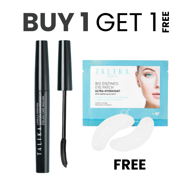 Buy 1 Talika Mascara Water Resisant Black, Get Eye Patch Free