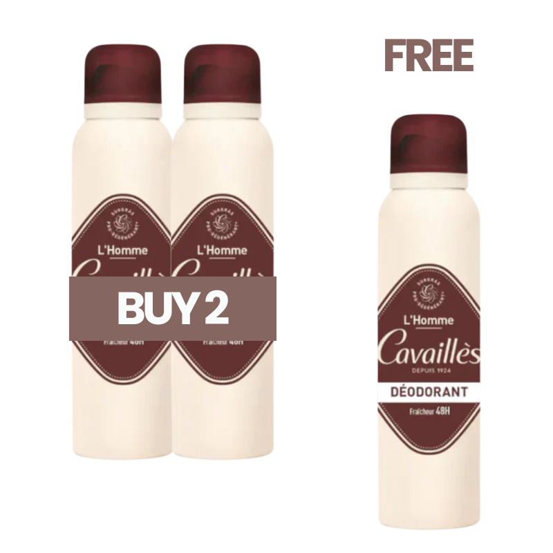 Buy 2 Get 1 Déo Fraîcheur 48H Deodorant Spray