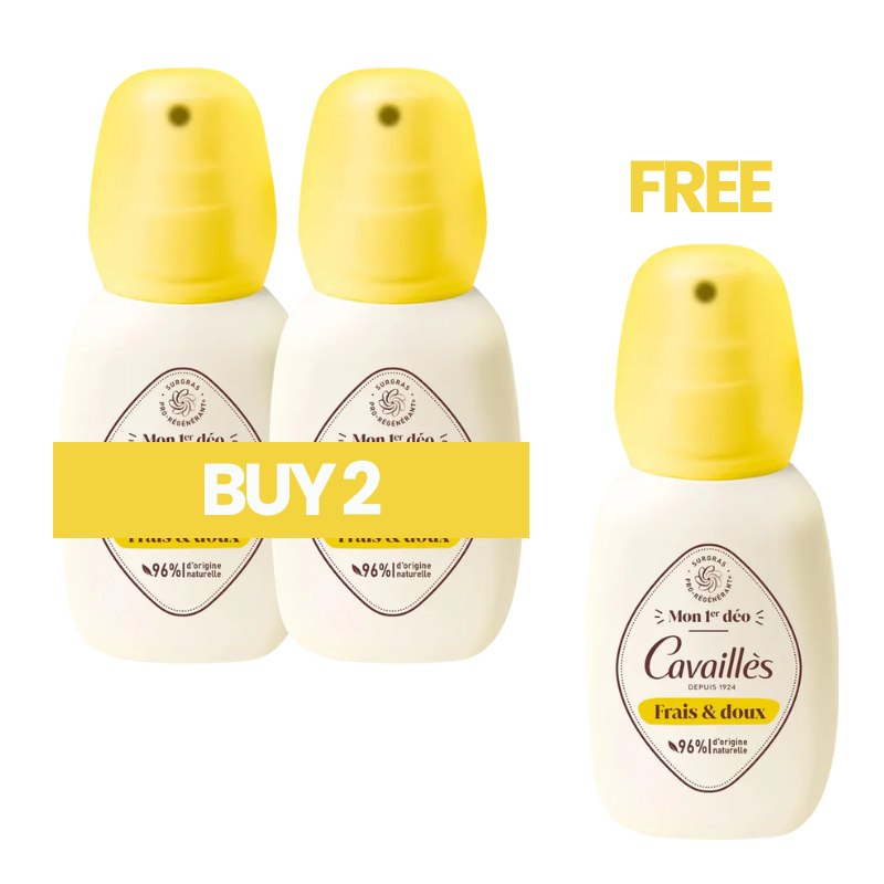 Buy 2 Get 1 Mon 1er Déo Frais & Doux