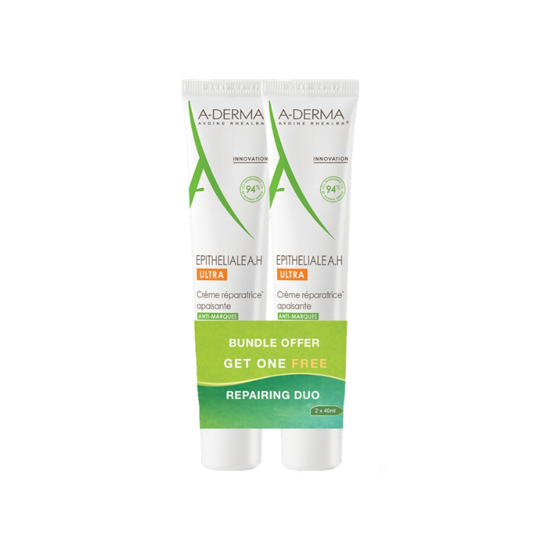 Buy One Get One A-Derma Epitheliale AH Ultra Anti-mark Ultra Repairing cream 40ml