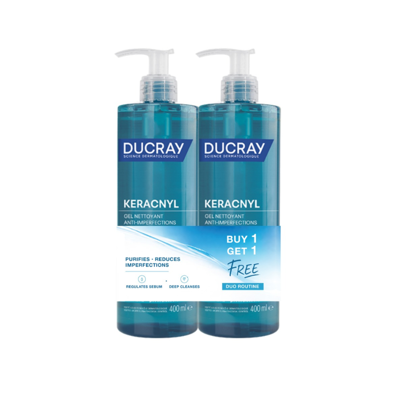 Buy One Get One Ducray Keracnyl Foaming Gel 400ml