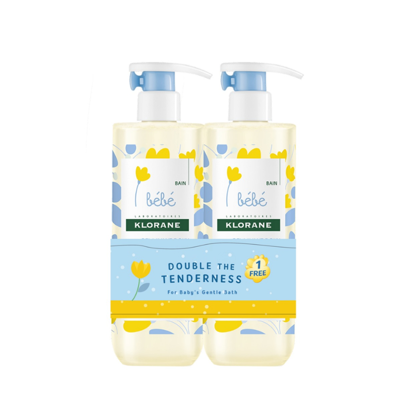 Buy One Get One Klorane Baby Gentle Foaming Gel 500ml