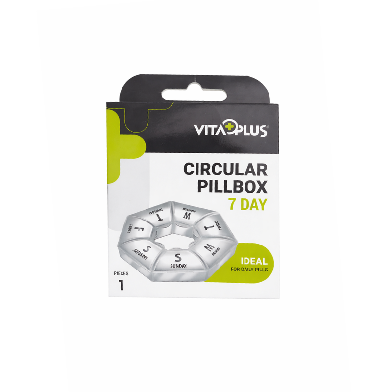 Circular Pillbox 7 Day