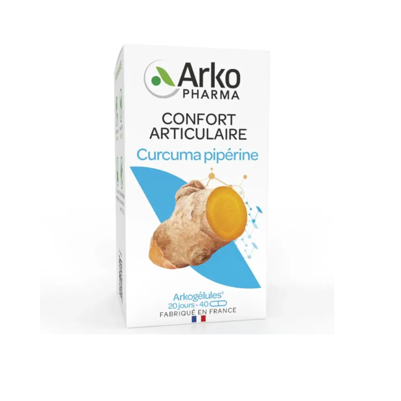 Curcuma Piperine 40 gelules