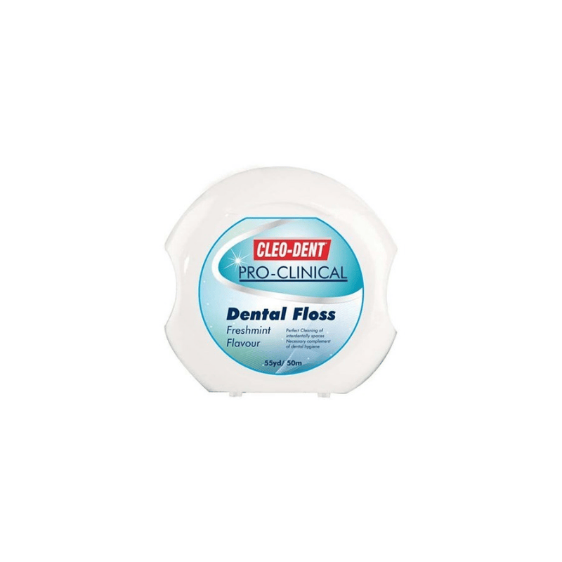 Dental Floss Minted with fluoride
