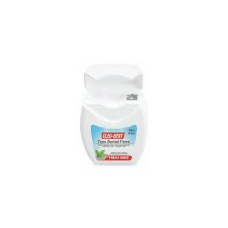 Dental Tape Floss Waxed minted with fluoride