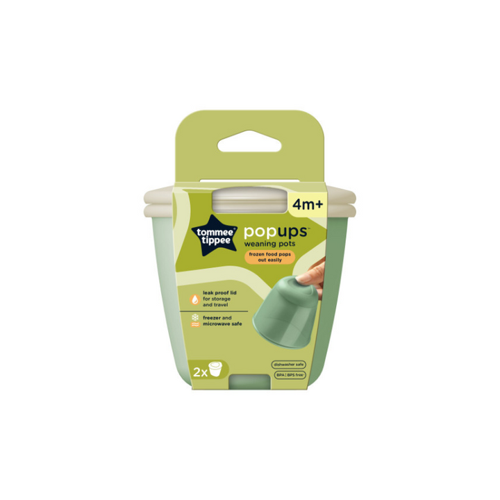 Pop Ups Weaning Pots 4m+