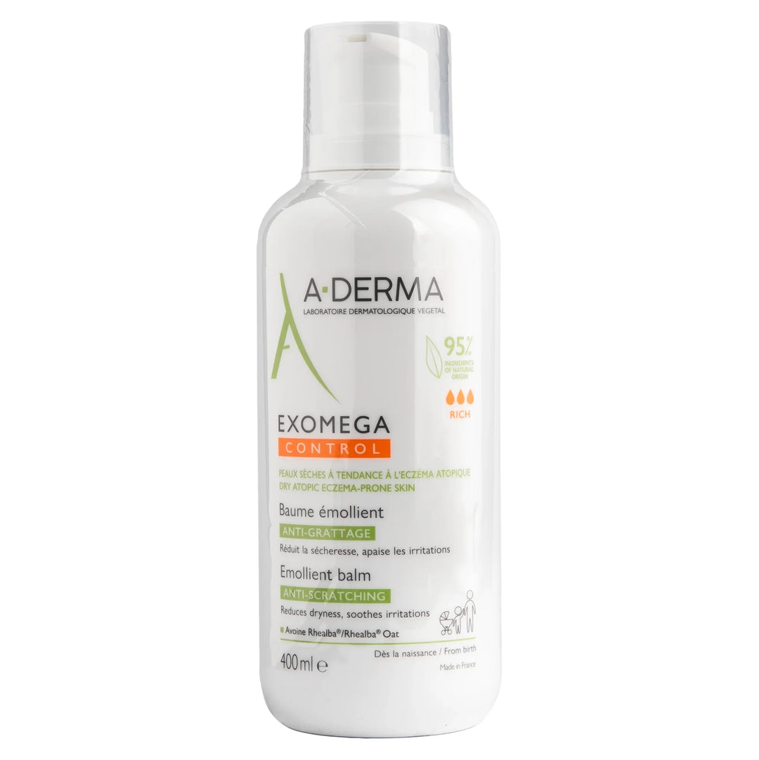 Exomega control emollient balm 400ml