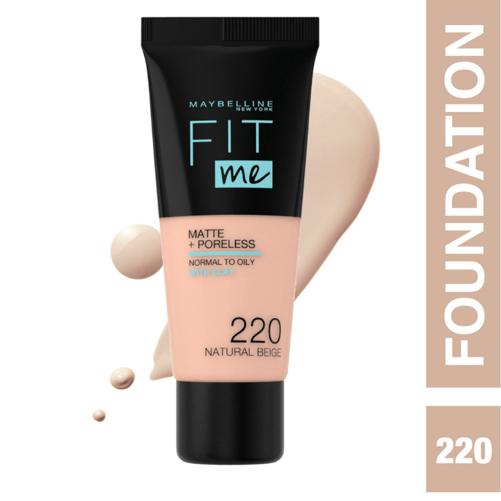 Fit Me Matte + Poreless Liquid Foundation
