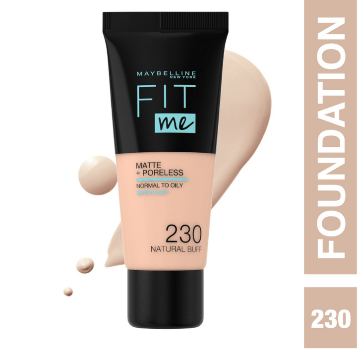 Fit Me Matte + Poreless Liquid Foundation