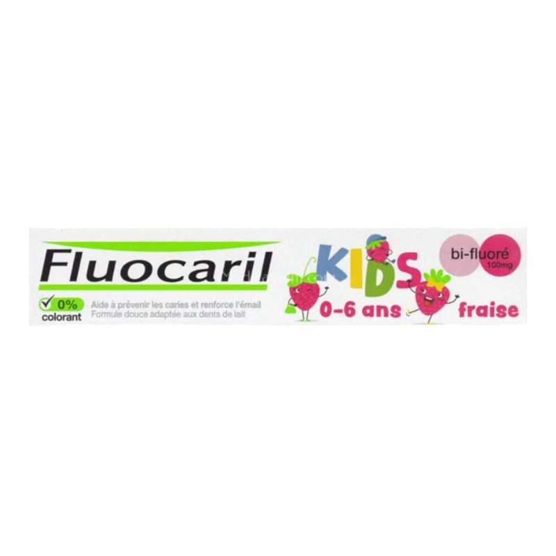 Strawberry Flavored Toothpaste (0-6 ans) 75 Ml