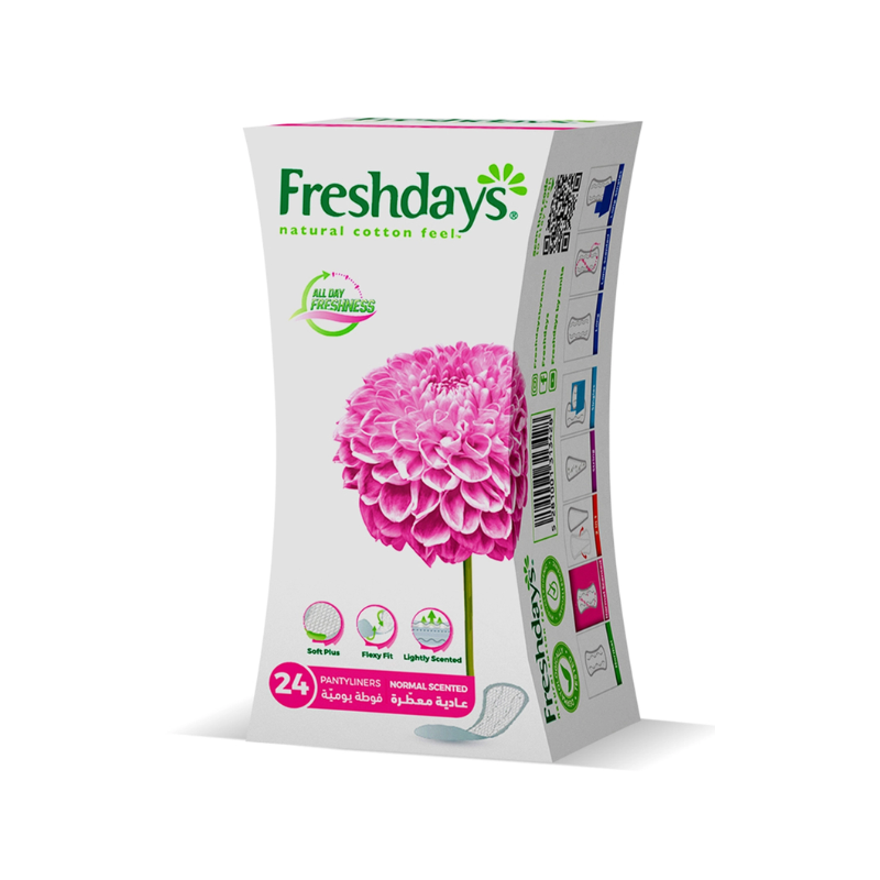 Freshdays Normal 24 Scented pads