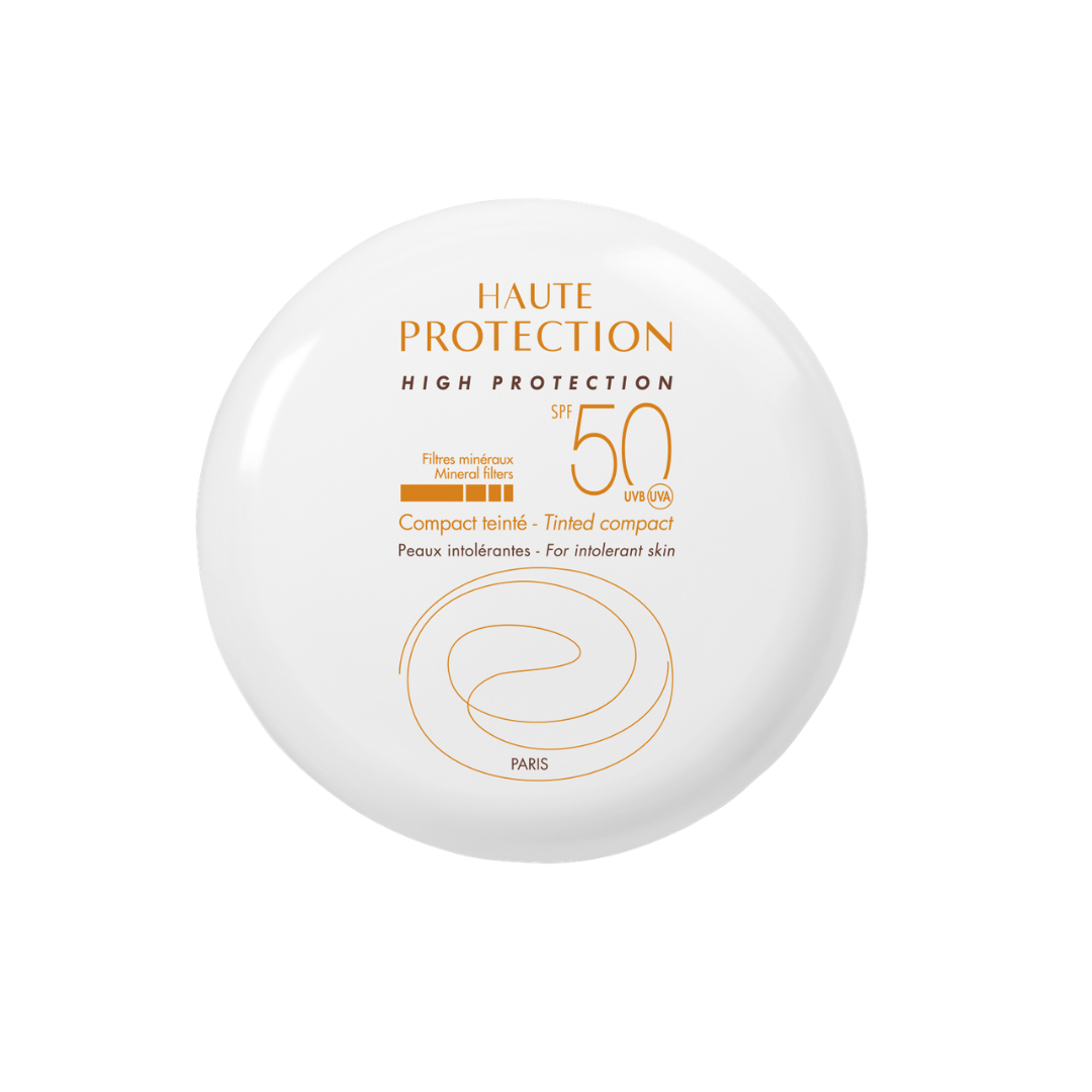High protection Compact tinted Sand SPF50, for intolerant skin, 10g