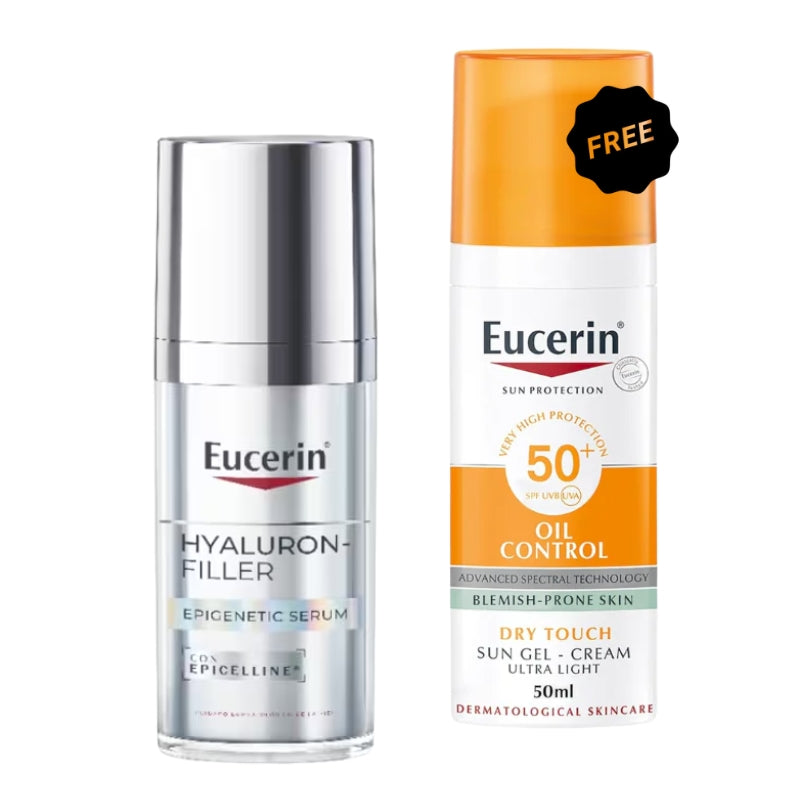 Hyaluron-Filler Serum + SPF50 Sunscreen B1G1