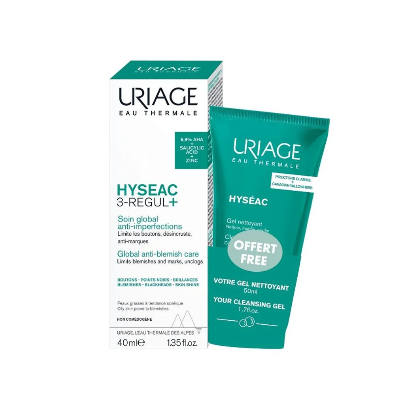 Hyséac Regul+ Free Hyséac Cleansing Gel 50ml