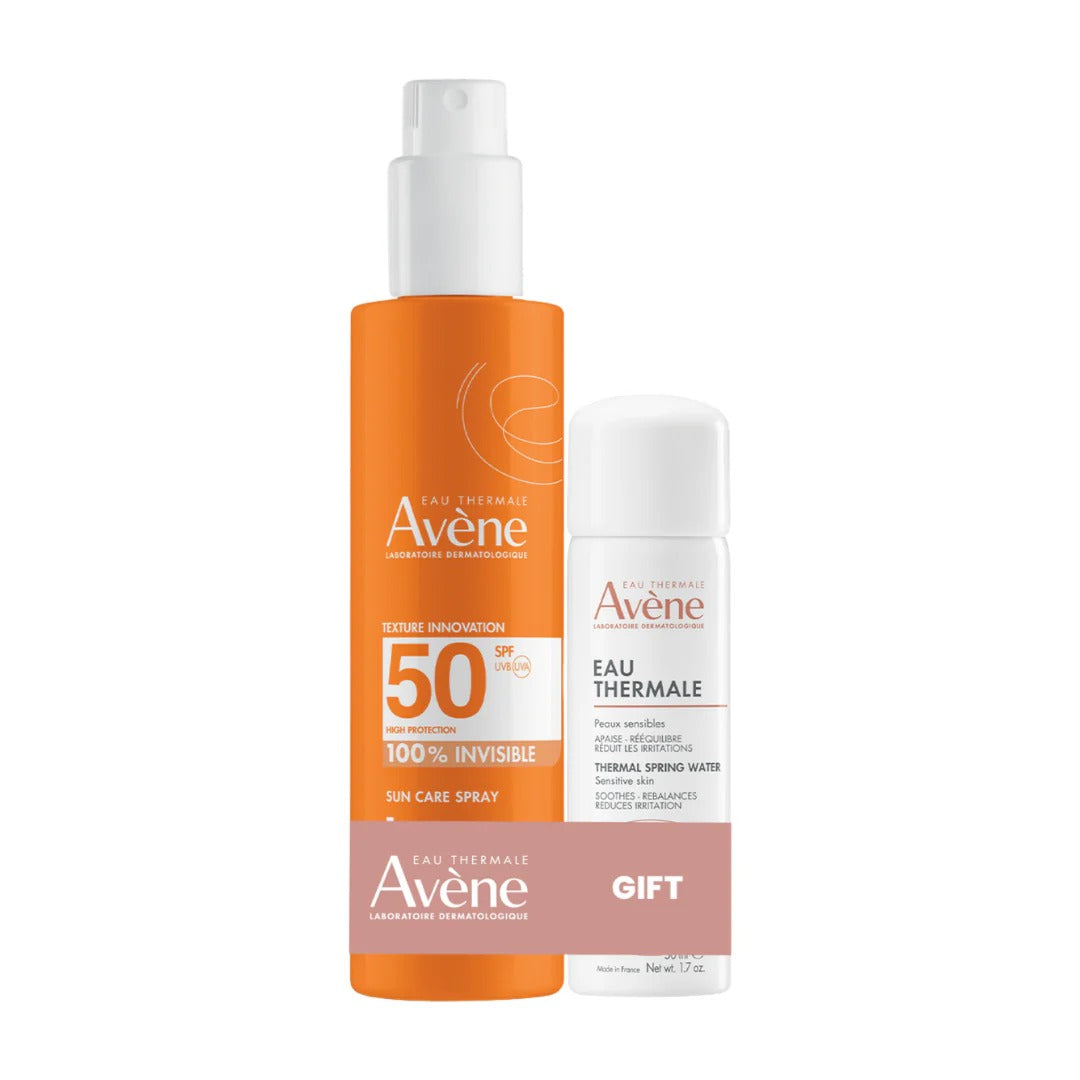 Invisible Dry Touch Spray SPF50 + FREE Thermal Spring Water