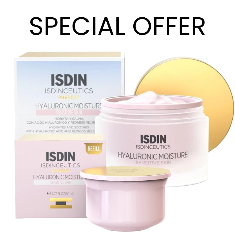 Isdinceutics Hyaluronic Moisture For Sensitive Skin (with refill)