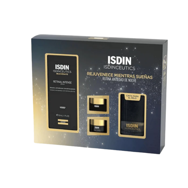 Isdinceutics Retinal Intense + free Mini Vital Eyes + Free Mini Age Reverse Night + Isdinceutics Headband