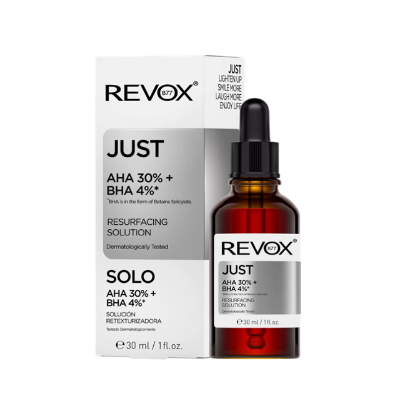 Just AHA 30% + BHA 4% Resurfacing Solution 30ml