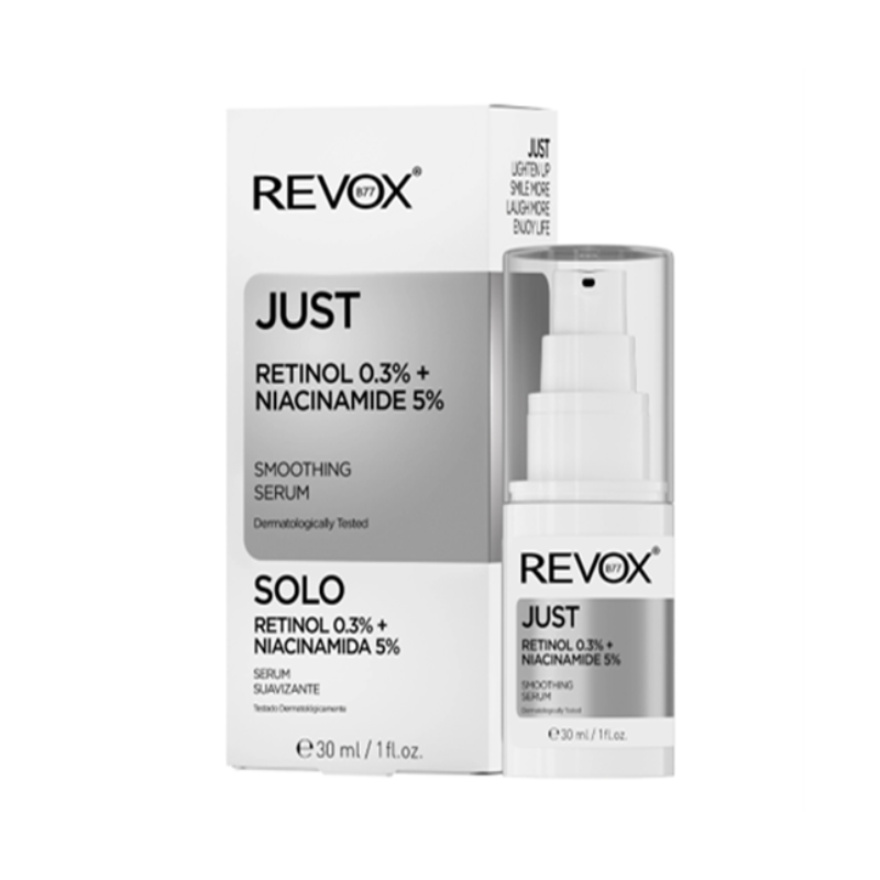 Just Retinol 0.3% + Niacinamide 5% Smoothing serum 30ml