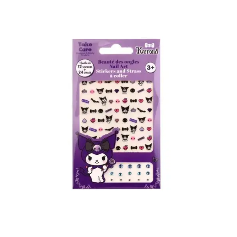 Kuromi Stickers and Strass A Coller